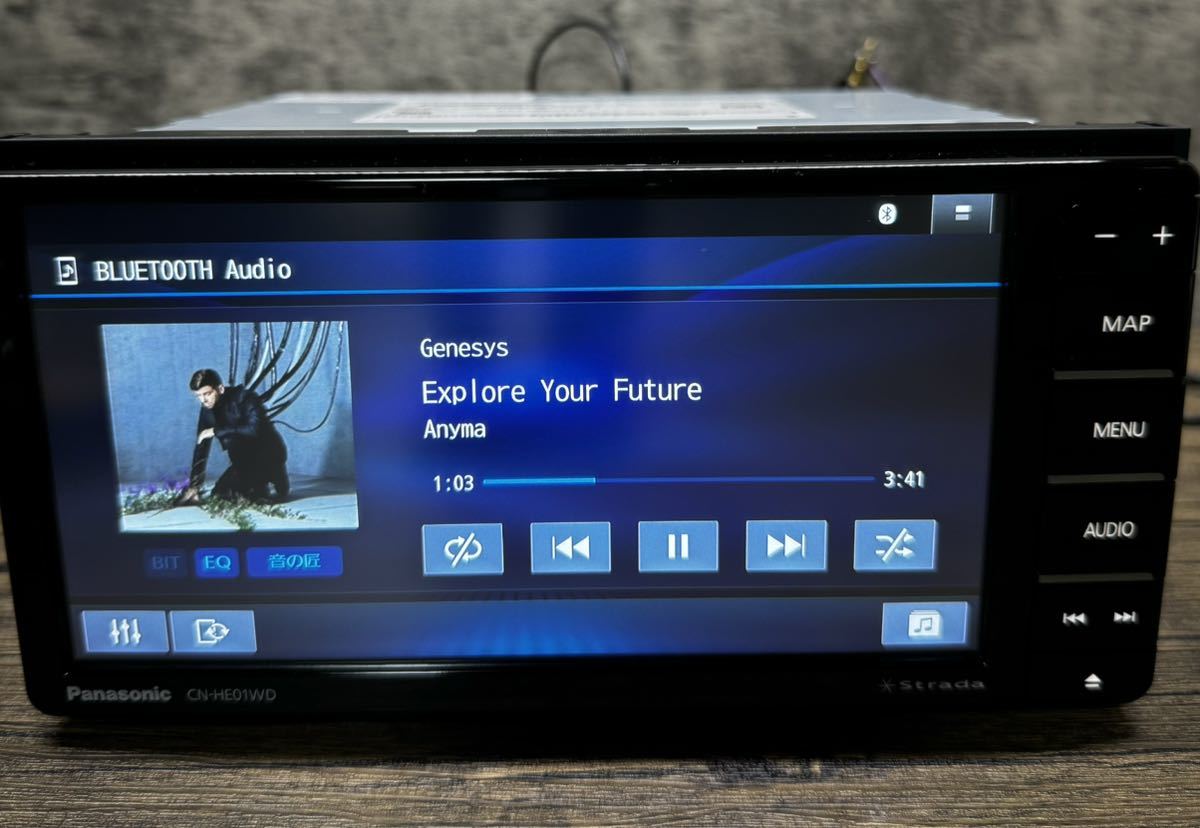 美品 音の匠 Panasonic CN-HE01WD DVD Bluetooth 新品フィルム 美品 音の匠 Panasonic CN-HE01WD DVD Bluetooth 新品フィルム