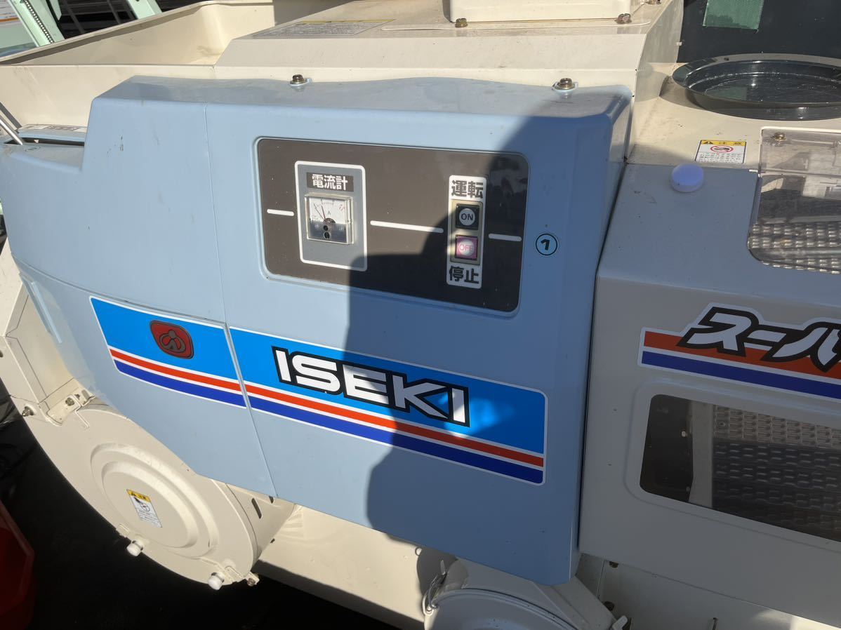 イセキ ISEKI 籾すり機 スーパーメイト MGJ3 M3 ジェット式 200V 三相 3インチ_画像8