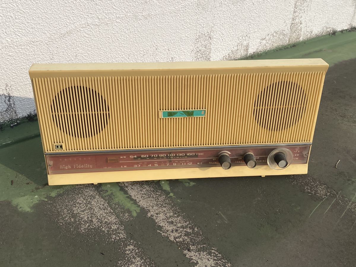 八欧電機 ラジオ 5MA 485 YAOU 真空管ラジオ レトロ