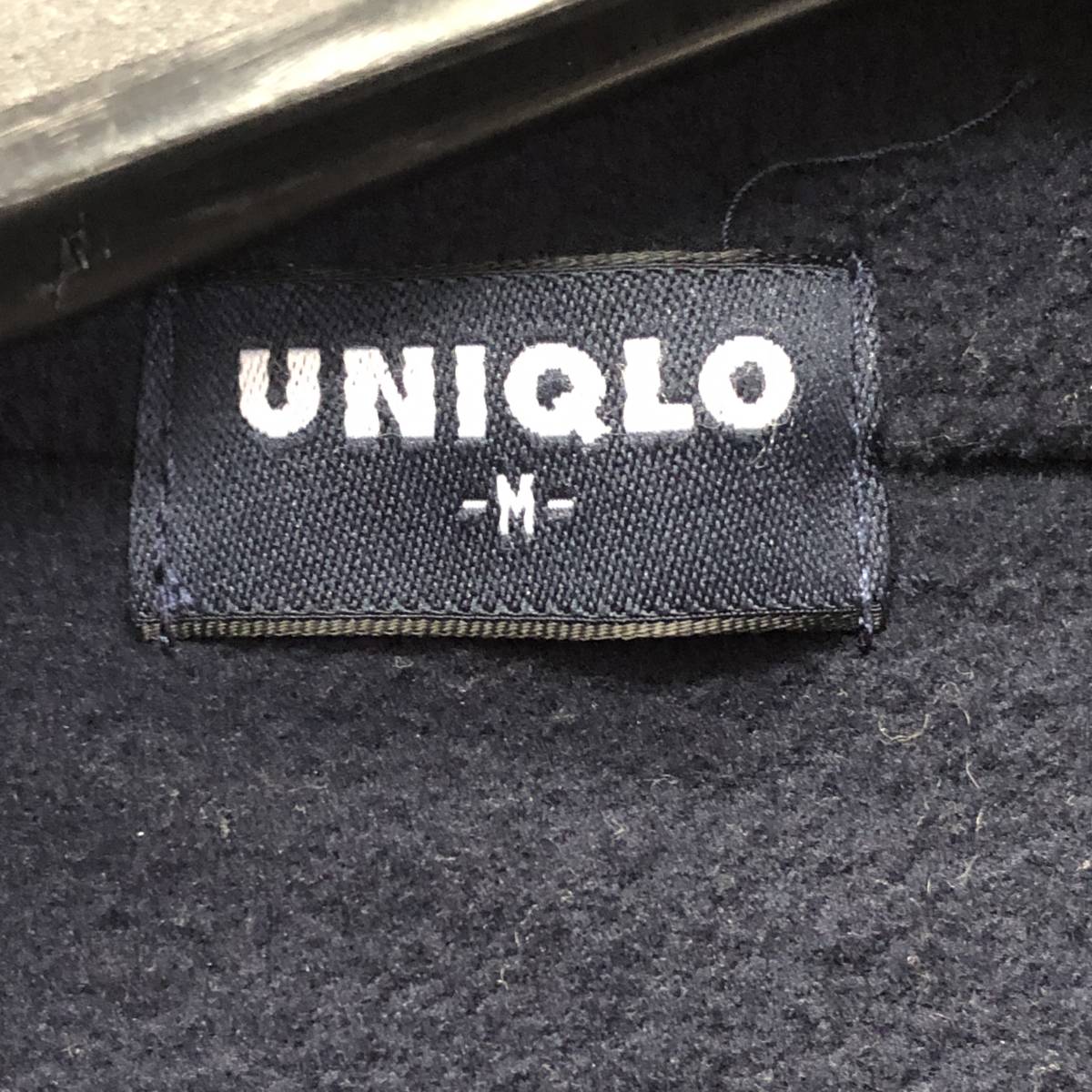 [洋服] UNIQLO：ユニクロ トップス フリース ハーフジップ ブラック サイズ：M 古い匂いあり メンズファッション_画像9