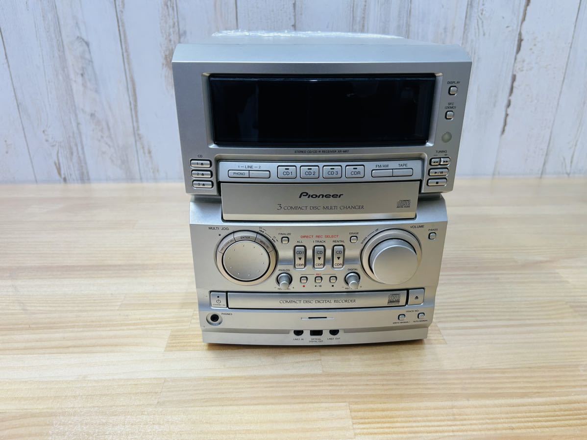 ☆ Pioneer パイオニア XR-MR7 システムコンポ オーディオ機器 3CDレコーダー チェンジャー SA-1130j120 ☆_画像1