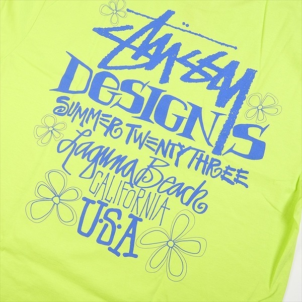 STUSSY ステューシー 23SS SUMMER LB TEE KEYLIME Tシャツ ライムグリーン Size 【L】 【新古品・未使用品】 20773516_画像6