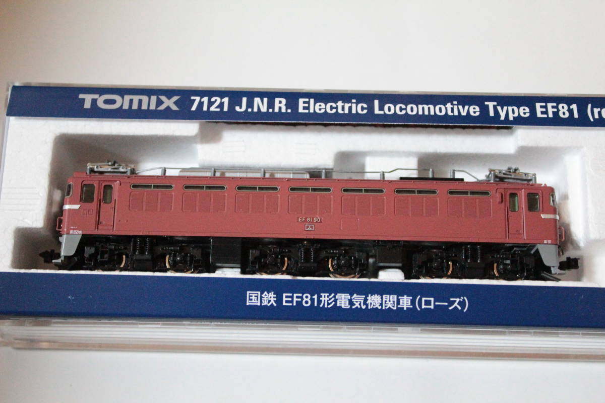 TOMIX N gauge product present product 7121 EF81 rose operation goods beautiful goods used 
