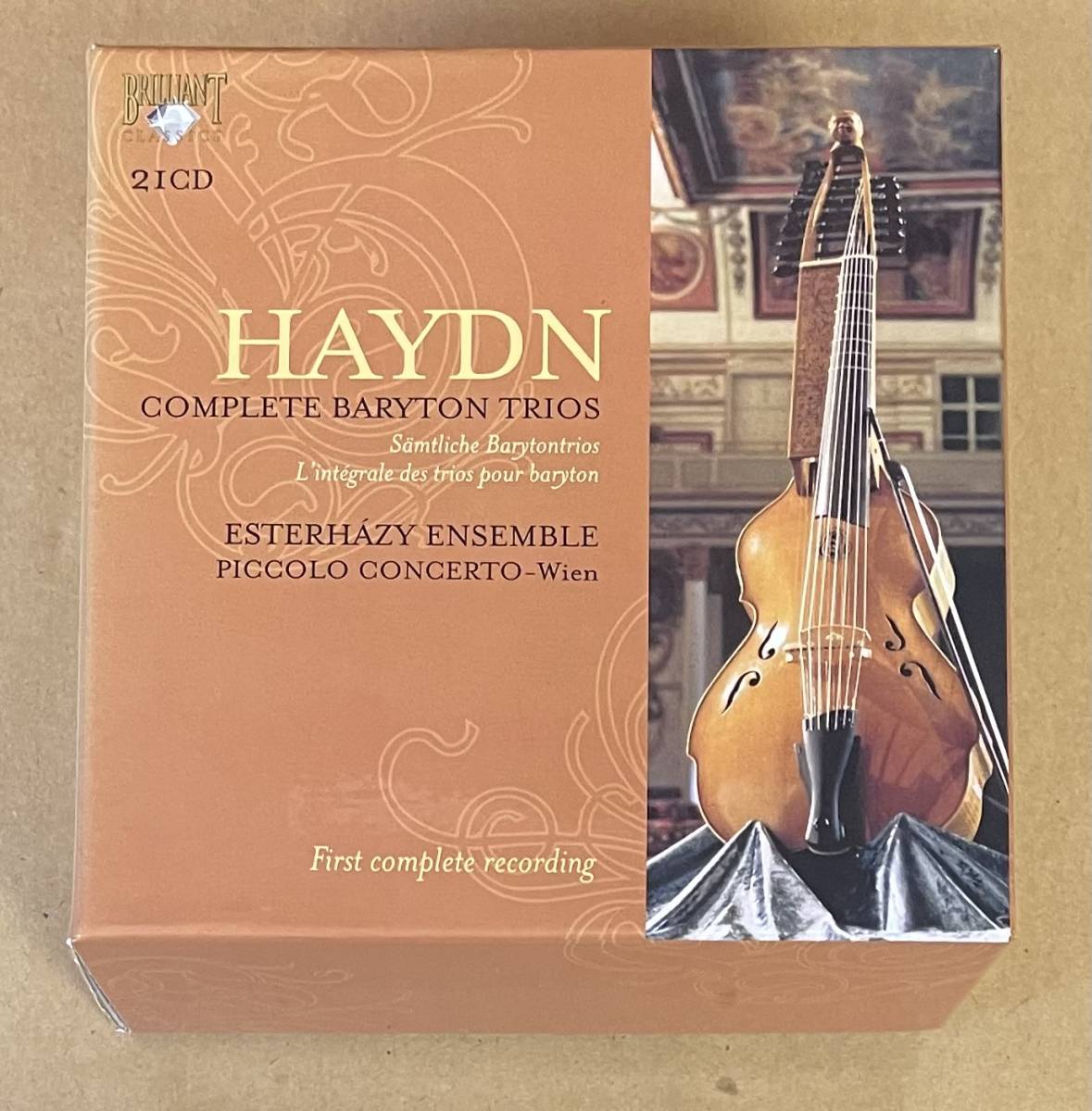 CD 21枚組BOX Haydn Complete Baryton Trios ハイドン　バリトン三重奏曲全集