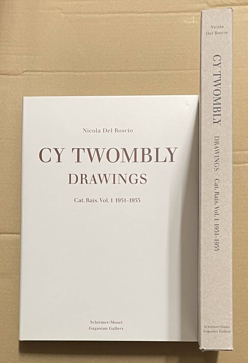 Cy Twombly Drawings Catalogue Raisonne Vol.1 1951-1955 サイ・トゥオンブリー　画集　作品集 カタログレゾネ_画像1