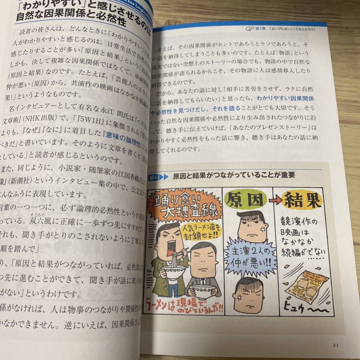 「論理的にプレゼンする技術 改訂版 聴き手の記憶に残る話し方の極意」 平林 純