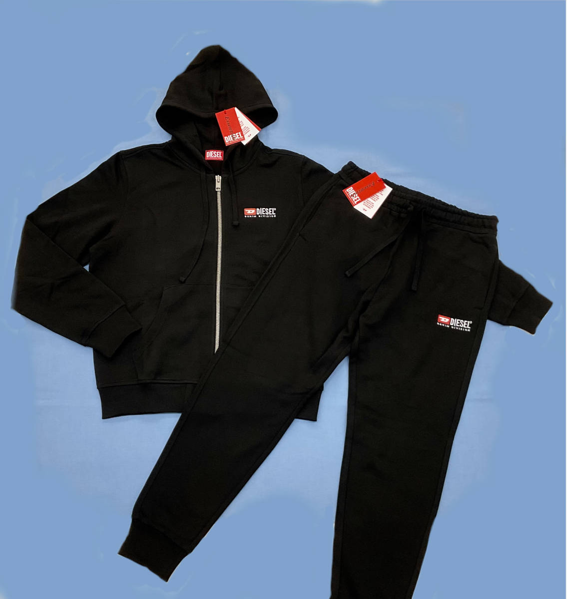 新品 DIESEL ディーゼル セットアップ サイズL ブルー|男性用 新品 DIESEL ディーゼル セットアップ サイズL ブルー|男性用