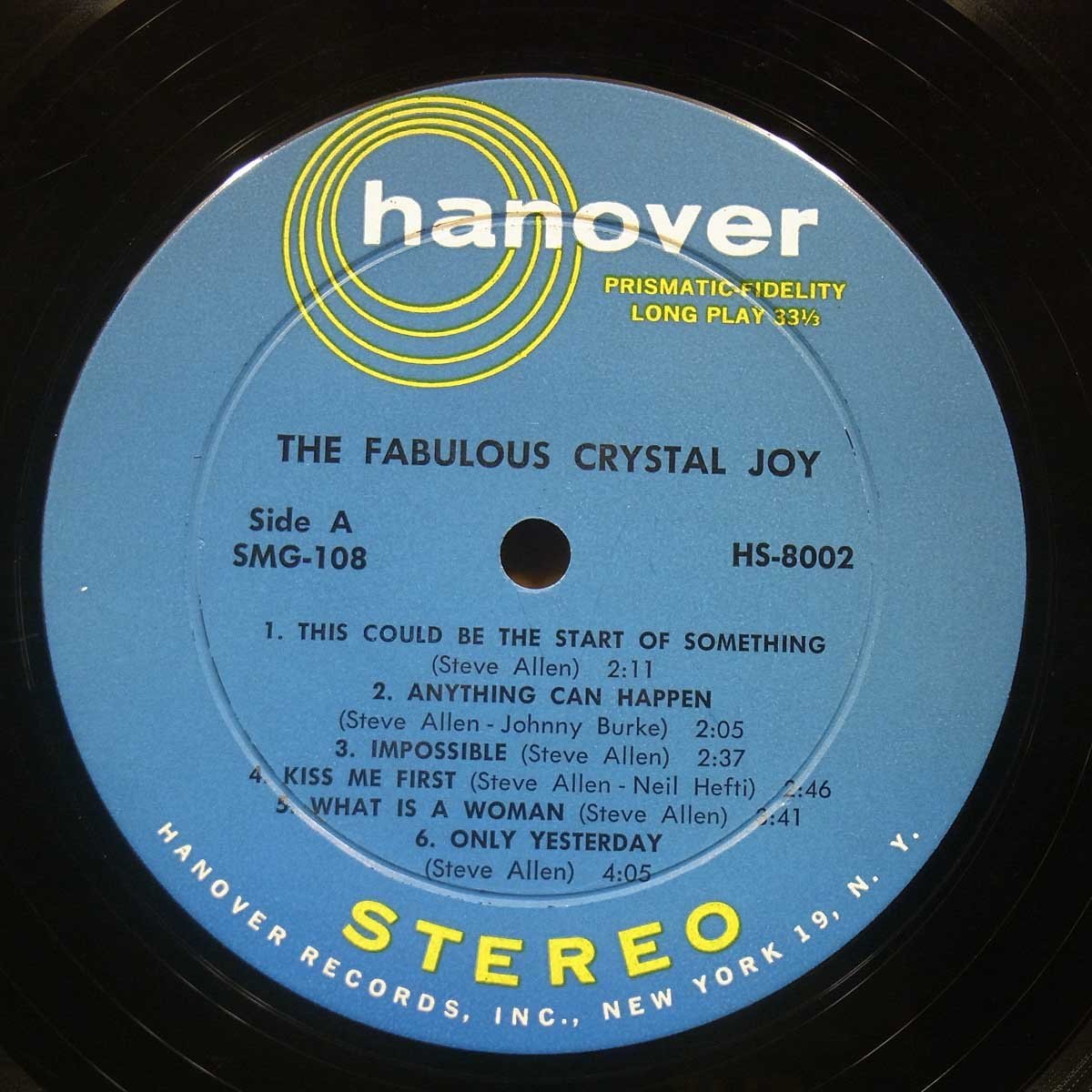 ◎激レア!ステレオ!美盤!好内容!ダブル洗浄済!★Crystal Joy(クリスタル・ジョイ)『The Fabulous Crystal Joy』 USオリジLP #61181_画像3