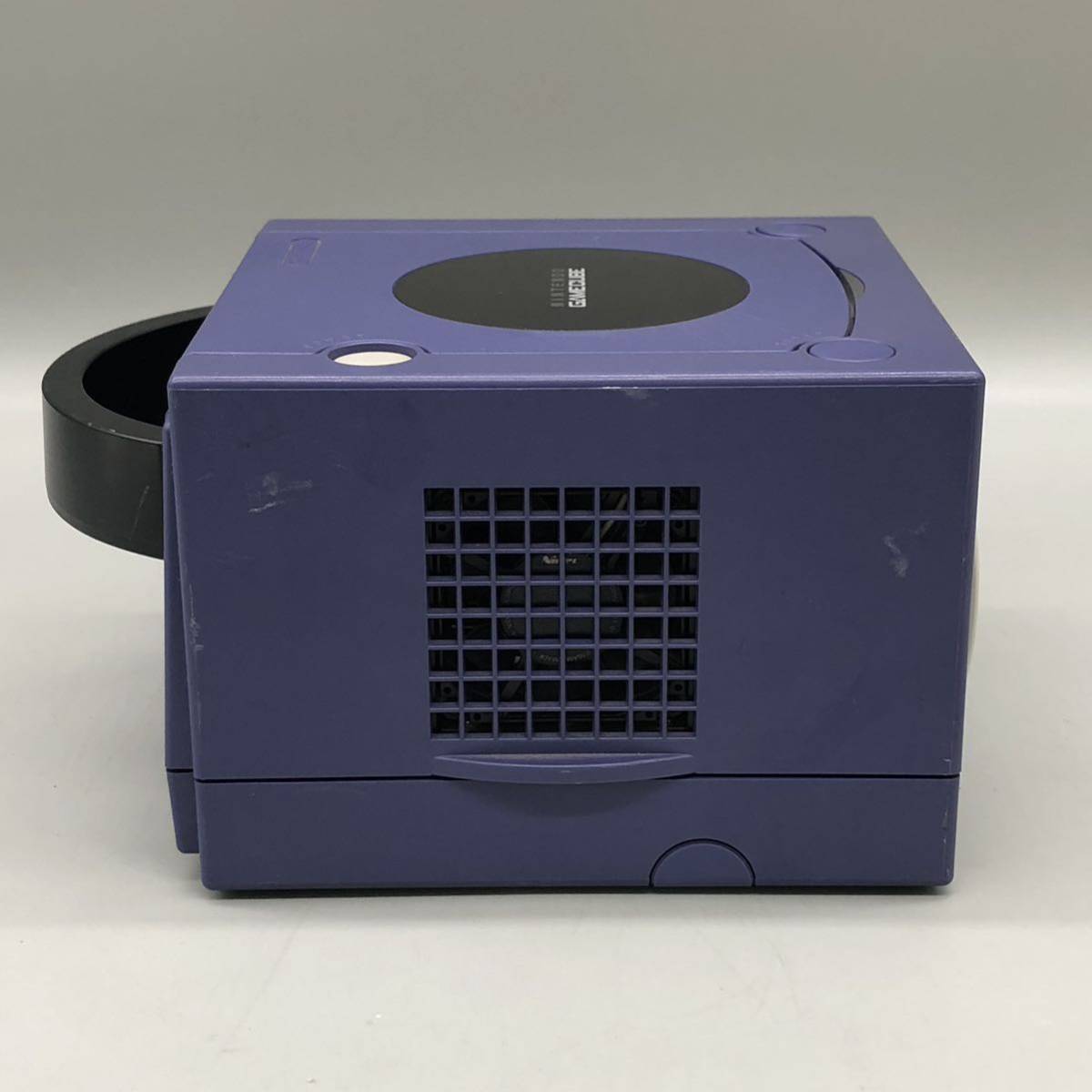 NINTENDO ニンテンドー DOL-001 GAMECUBE ゲームキューブ 本体 バイオレット ブルー NGC 任天堂 ゲーム機 生産終了品 日本製 動作確認済み_画像6