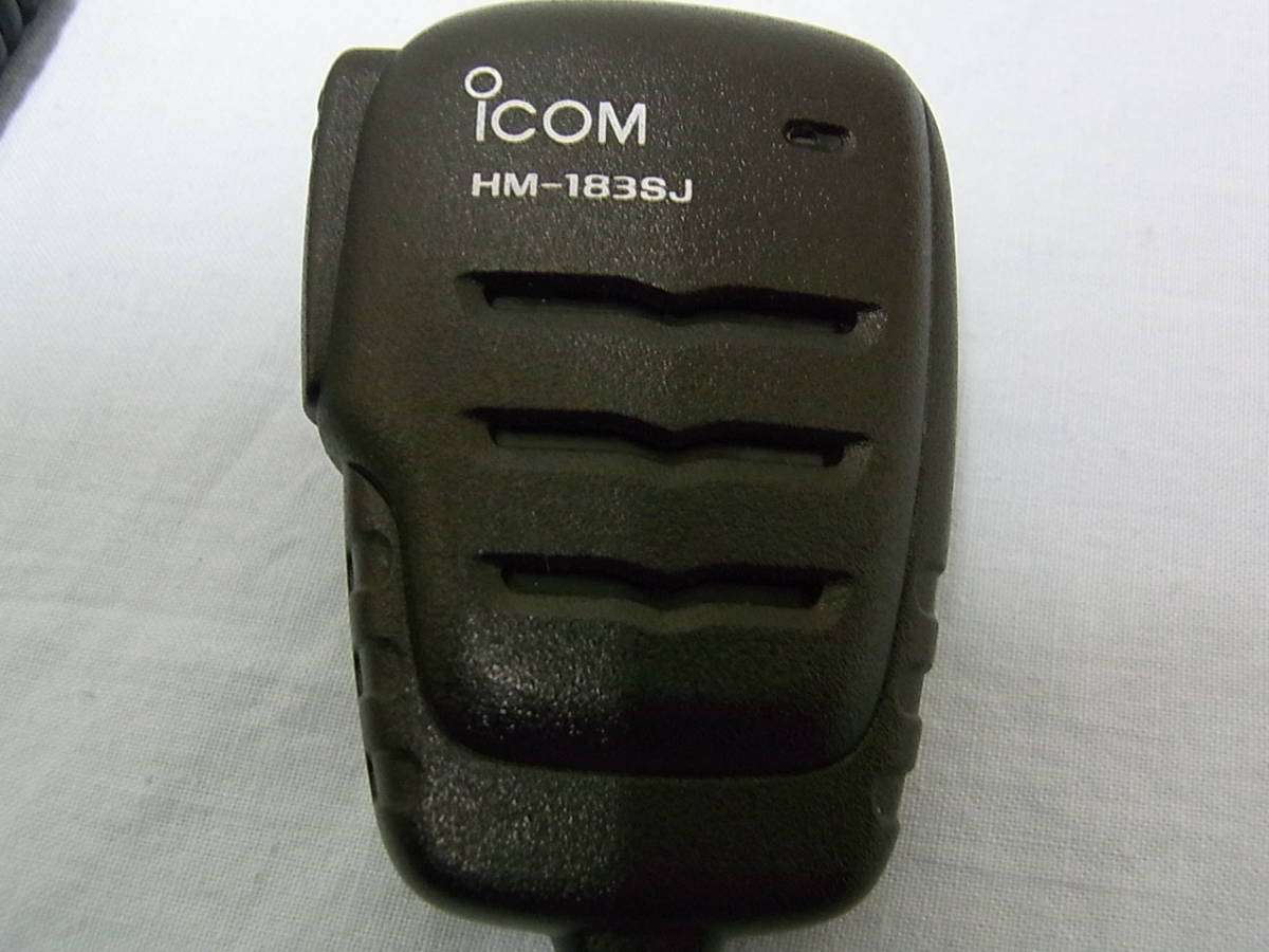 デジタル簡易無線機　ICOM　IC-DPR6　スピーカーマイク　HM-183SJ　付き　_画像3