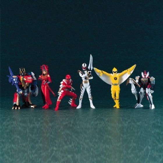  Full color hero Bakuryuu Sentai Abaranger 2 ~abare killer appearance compilation ~ all 6 kind full comp new goods unused 2003 year 8 month sale Bandai 
