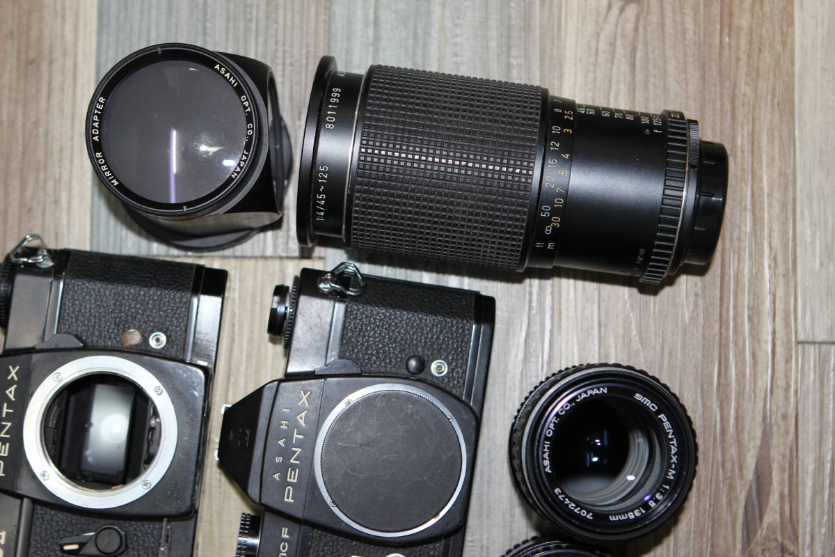 ３　ペンタックス　一眼レフフィルムカメラ　まとめ　Pentax SPF 55mm F1.8 50mm F1.4 _画像6