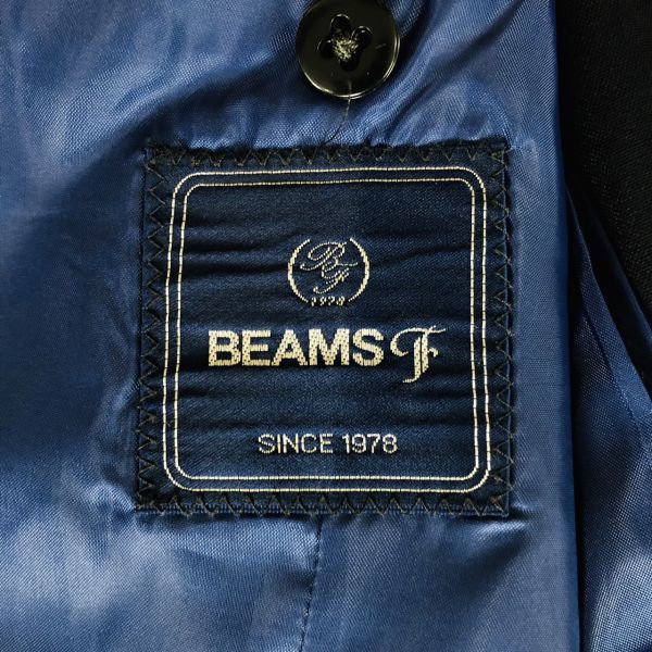 ビームスエフ『紳士の品格』BEAMS F　テーラードジャケット　ダブル　紺ブレ　XL　ネイビー　ウール　金ボタン　サイドベンツ　3_画像3