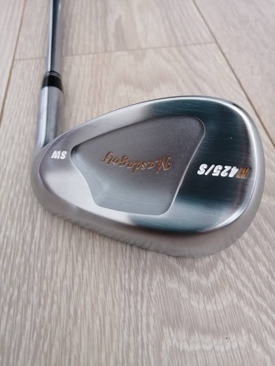 【超美品:1本未使用】マスダ STUDIO WEDGE M425 S ニッケルクロム NS MODUS3 WEDGE115 2本組（AW+SW）日本仕様_画像2