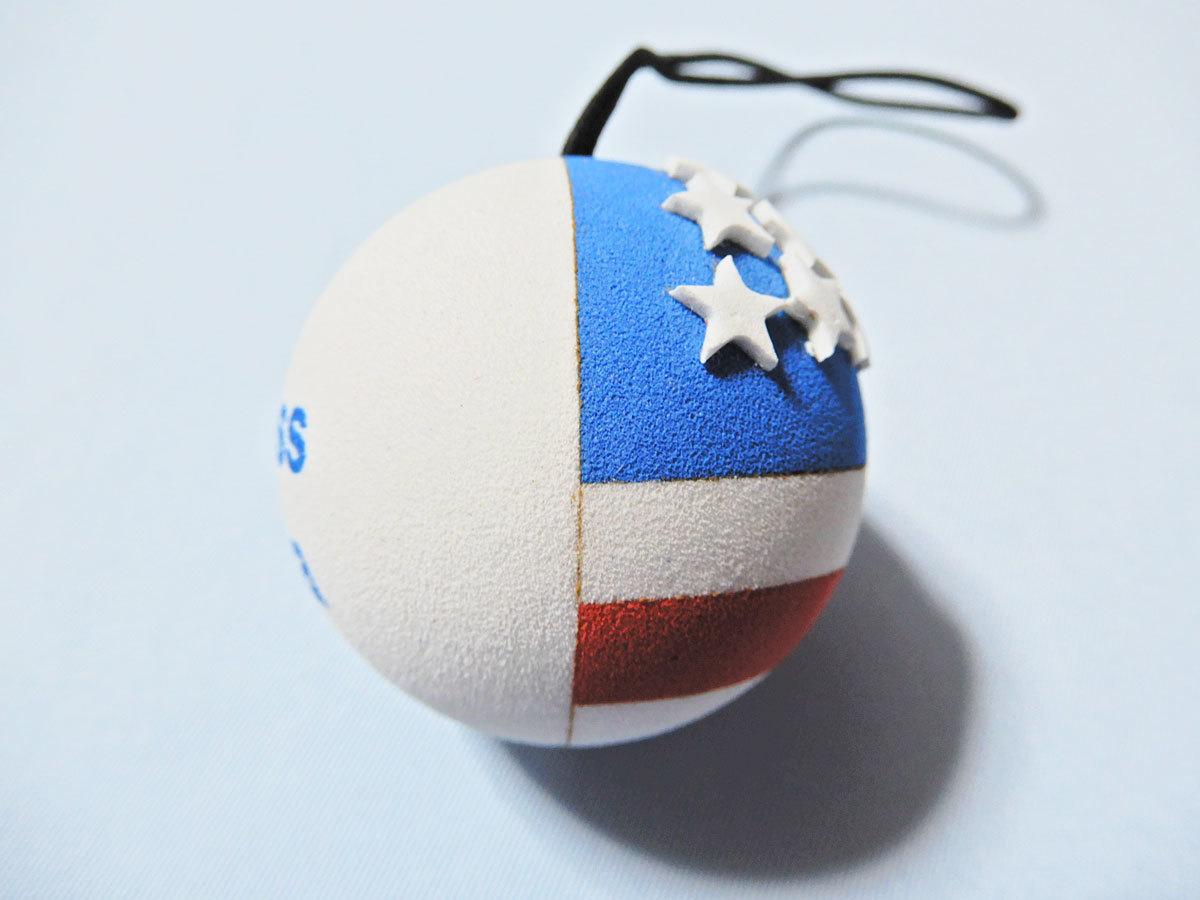 アメリカンフラッグのアンテナボール 9.11 American Antenna Ball God Bless America 長期保管 コレクション放出！_画像4