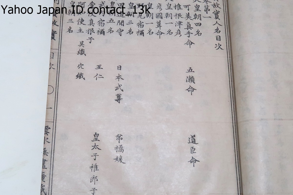 考証前賢故実・6冊/大正5年/菊池容斎/日本の歴史上の人物を視覚化したものとしては画期的/上古から南北朝時代までの皇族・忠臣等を肖像化_画像5