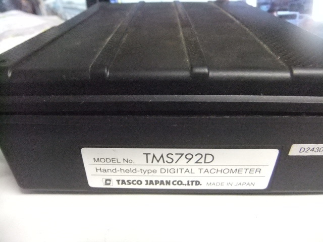 TASCO 回転速度計　TMS７９２D　中古品_画像7