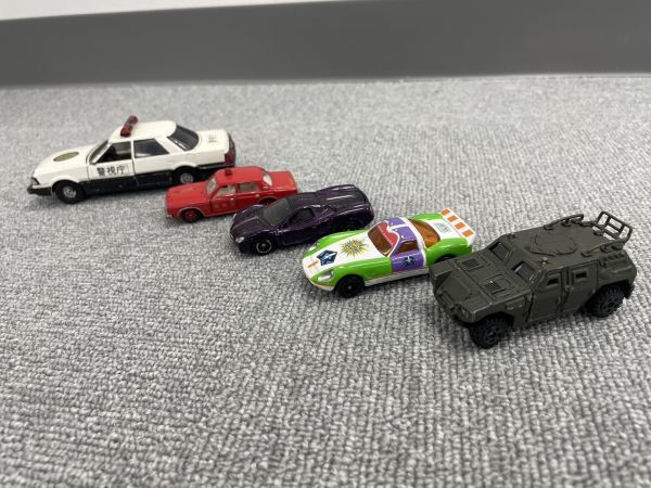 I121-CH3-96 TOMICA トミカ Yonezawa ヨネザワ Disney ディズニー パトカー 警視庁 消防庁 自衛隊 光岡オロチ ミニカー まとめ売り5点_画像4