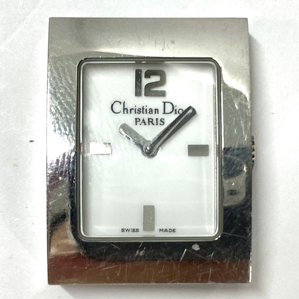 K038-CH1-165◎Christian Dior クリスチャンディオール クォーツ D78-109 フェイスのみ レディース 腕時計_画像1