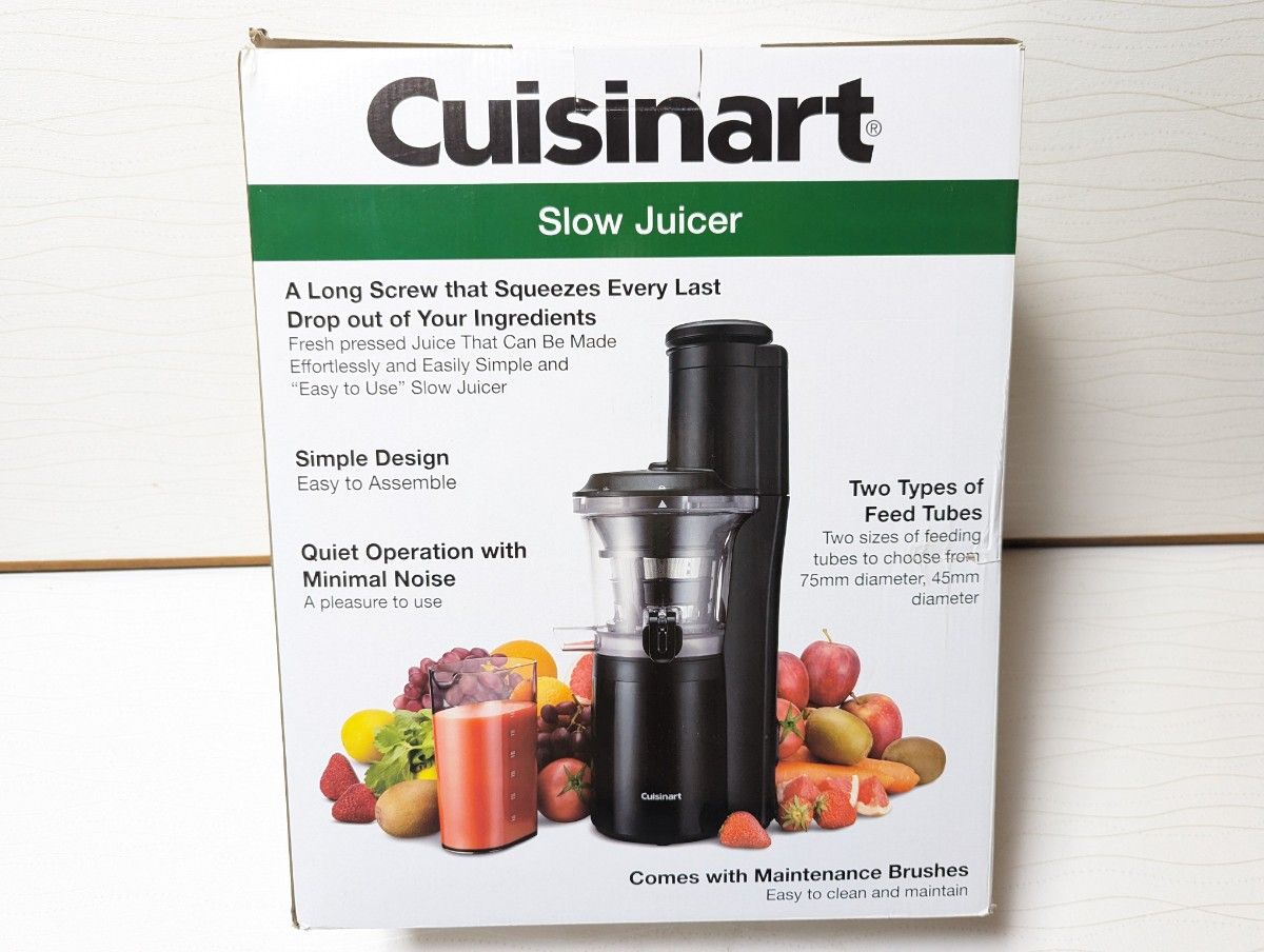 CUISINART クイジナートSLOW JUICER スロージューサー CSJ-600PC