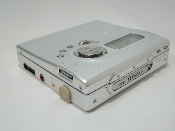SONY ソニー ポータブルMDレコーダー プレイヤー MZ-N920 リモコン イヤホン 付き RM-MC35ELK 動作確認済み 1121_画像5