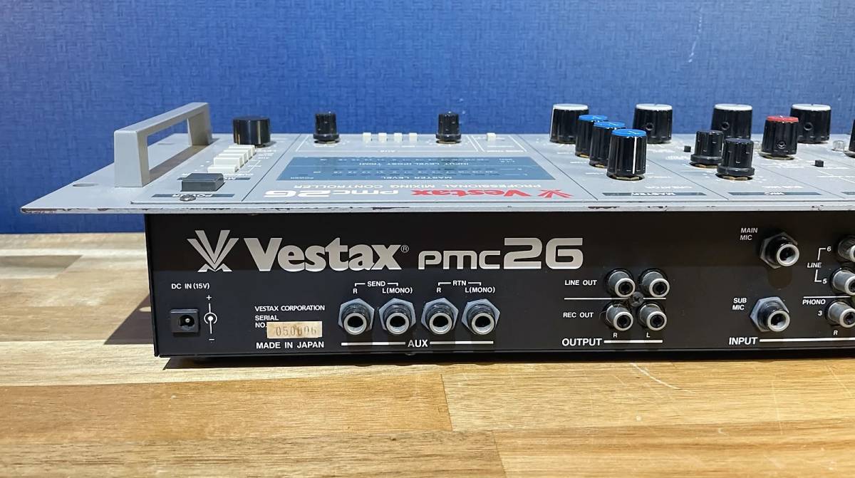 1円スタート！Vestax PMC-26 DJミキサー ロータリー ベスタクス_画像5