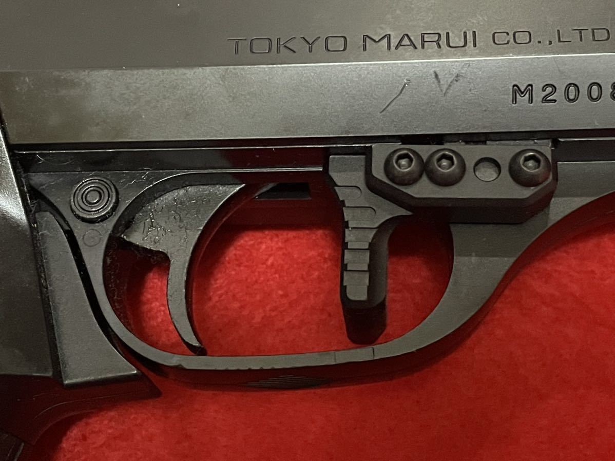 マルイ M3 用 ワイドマグレバー です綺麗だと思います 装着しましたら左右からシェルカバーが開けやすくなります_画像9