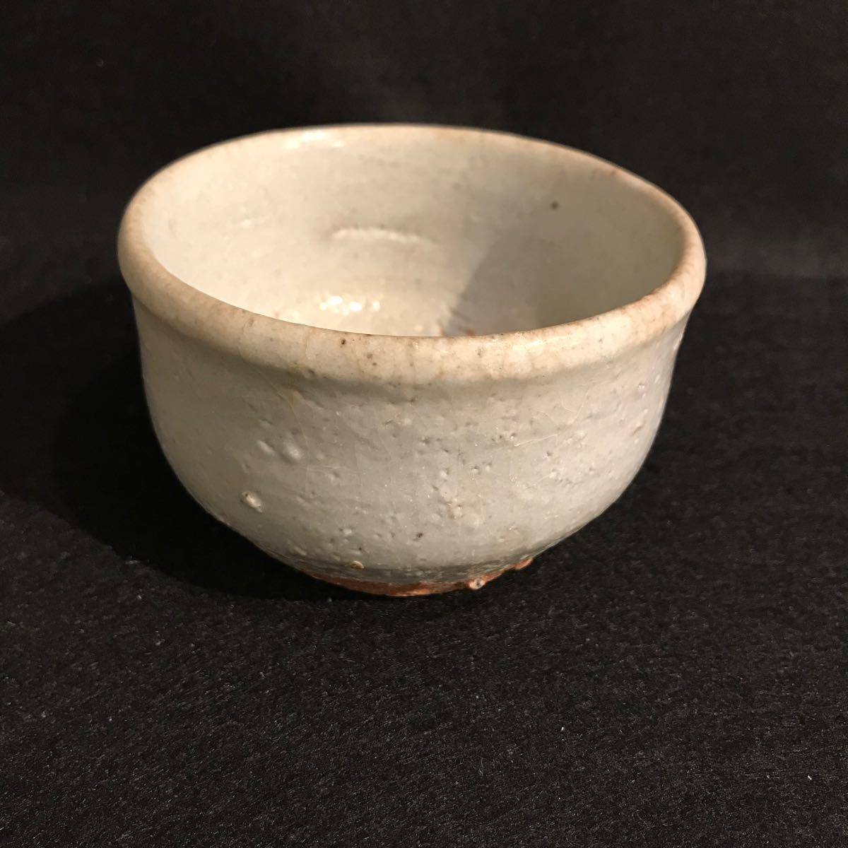酒器 ぐい呑 李朝　粉引　67 コレクター放出品　蔵出し