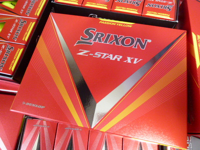 ◆4ダース！2023年！新登場◆SRIXON/スリクソン/日本正規品 NEW Z-STAR XV/イエロー/日本仕様モデル！/ダンロップ◆松山秀樹！_画像2