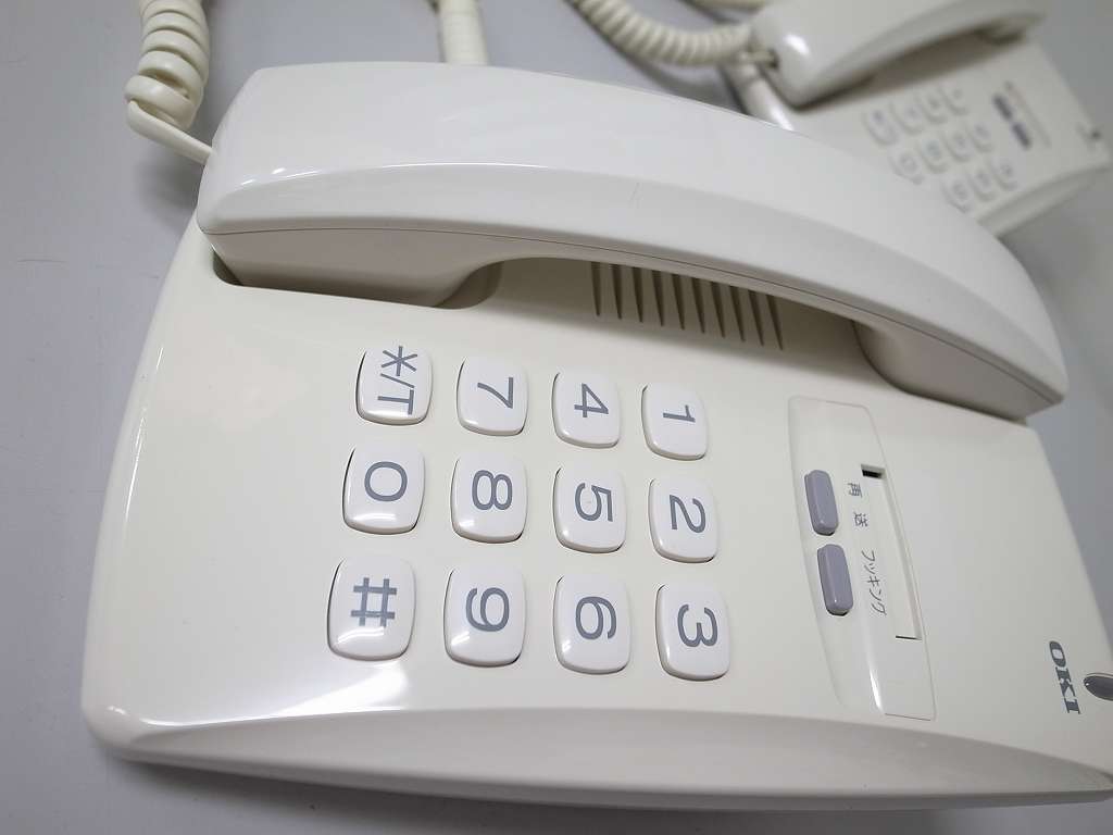 ■OKI　単体電話機　【オキパロルCX DA2030B電話機】　2台　(17)■_画像2