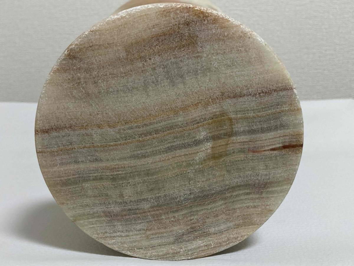 オニキス 大理石 花瓶 重量約8kg 縦約38cm オニックス オニキス 大理石 花瓶 重量約8kg 縦約38cm オニックス