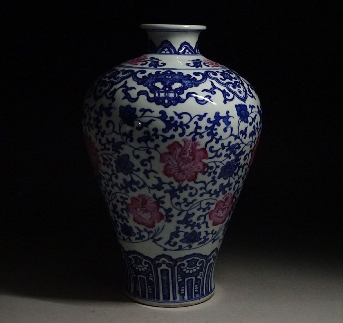 中国古玩　青花 染付 釉裏紅　花瓶 梅瓶　唐物