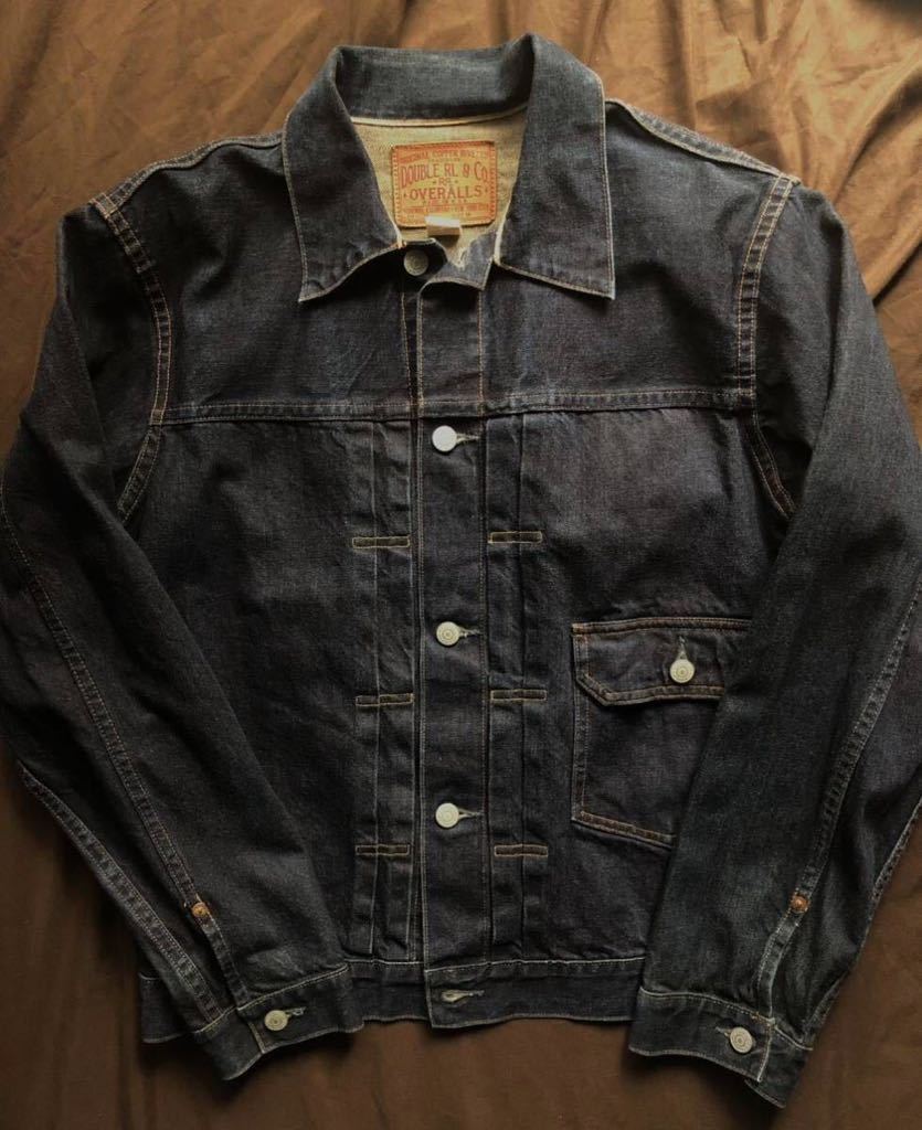 【傑作】美品 RRL 1st TYPE DENIM JACKET USA製 ダブルアールエル ファースト デニムジャケット ジャケット ラルフローレン 2012年製 M_画像1