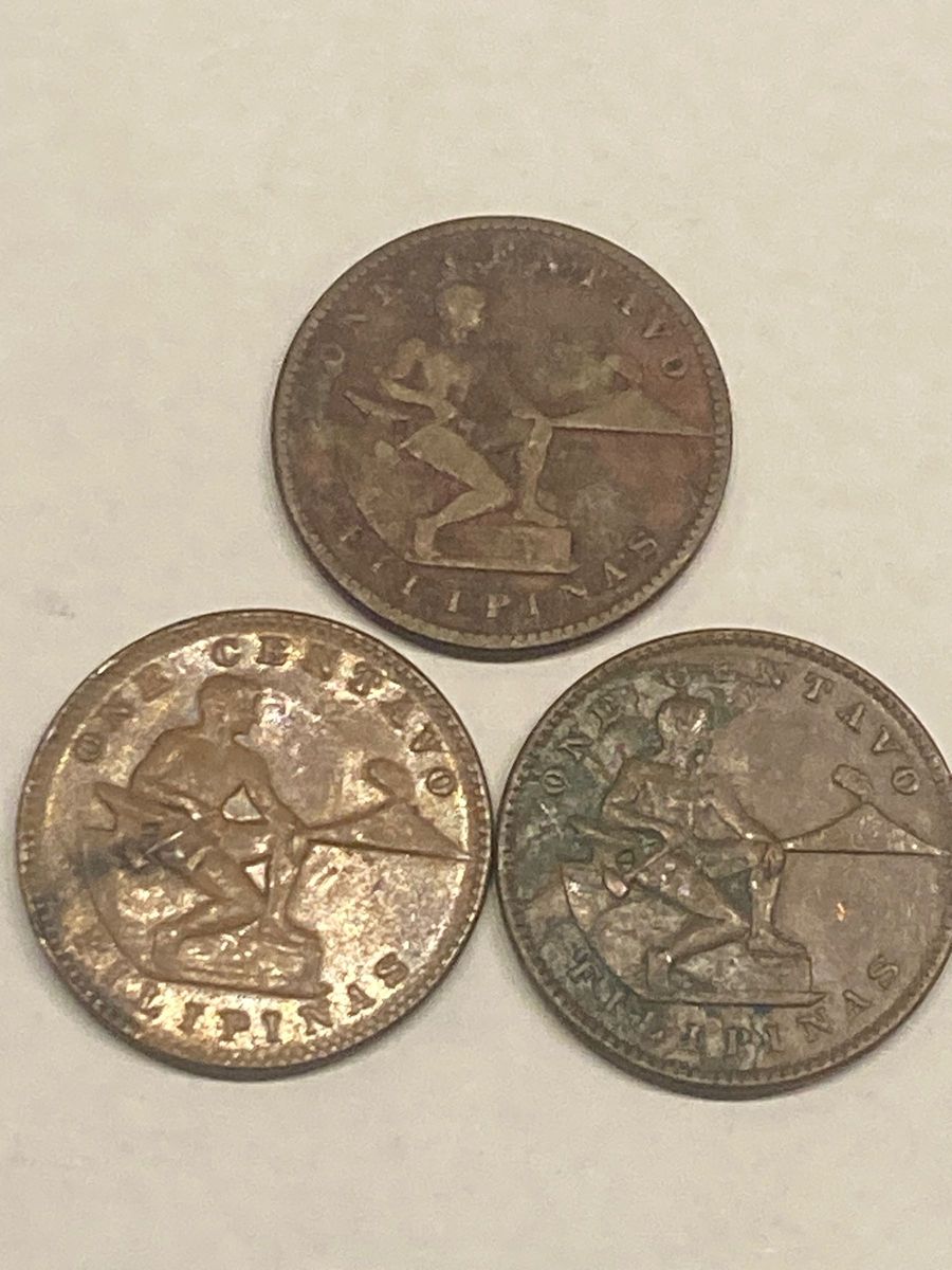 センタボ アメリカ領 フィリピン  １センタボ  CENTAVOS ④ コイン