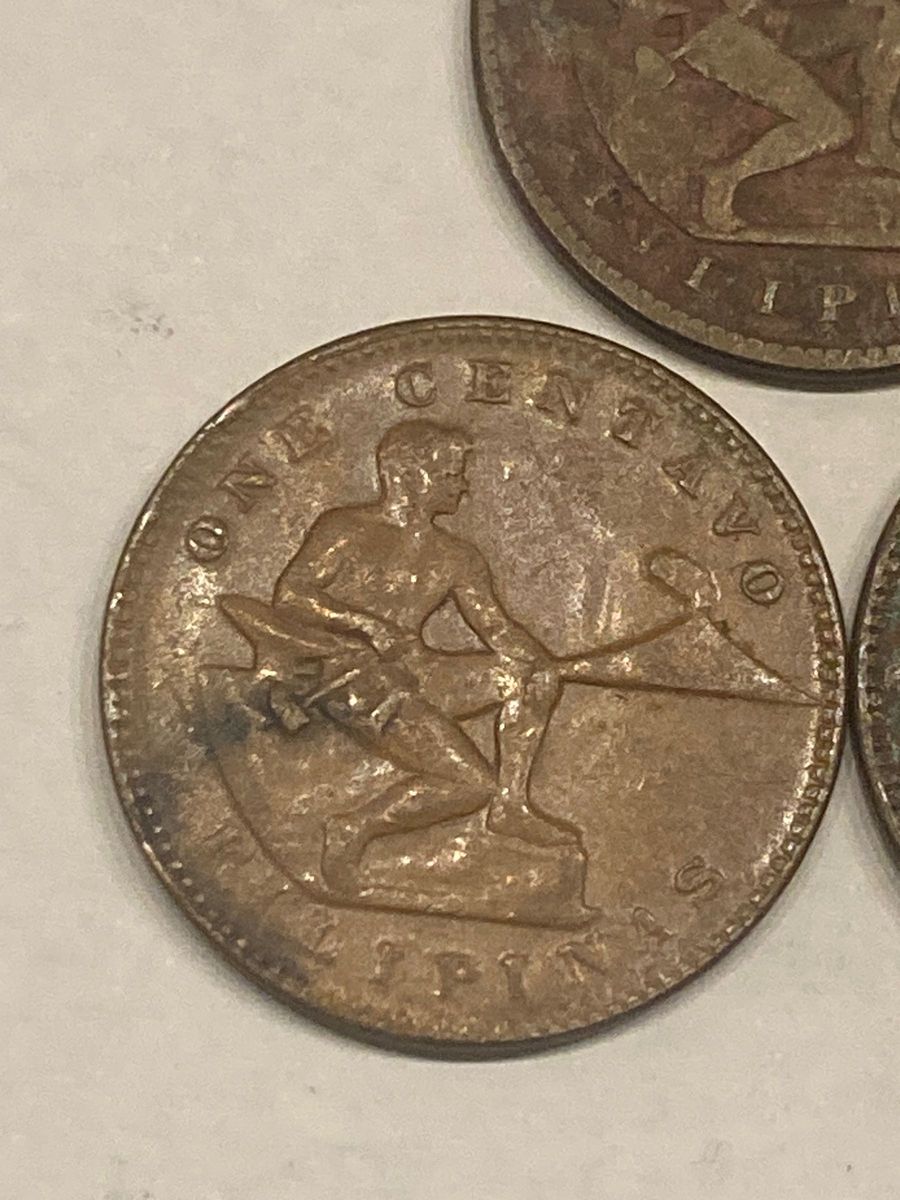 センタボ アメリカ領 フィリピン  １センタボ  CENTAVOS ④ コイン