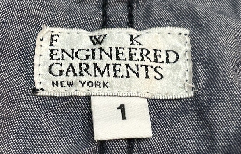 *FWK ENGINEERED GARMENTS Nepenthes indigo Work the best American made 1 BJBC.AA