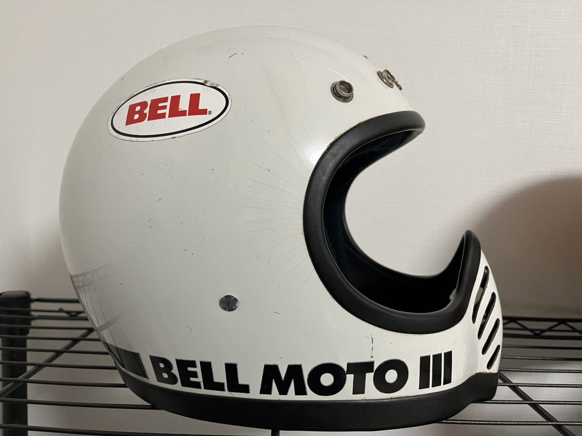 1975 BELL 初期　moto3 リペア済　Mシェル　サイズXL_画像3