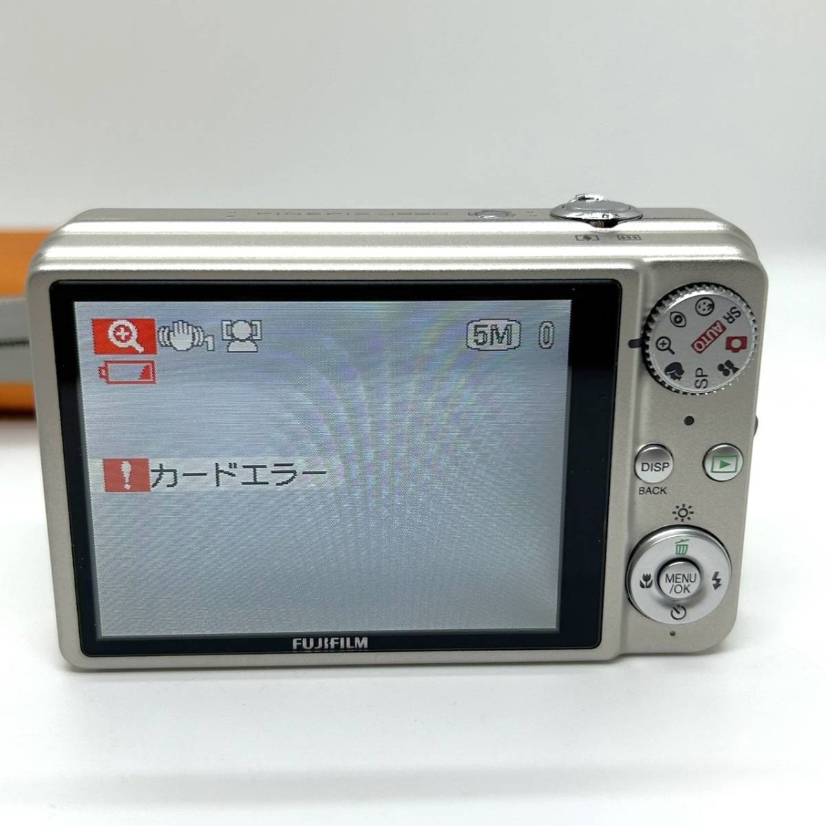 8769★FinePix J250 動作品 FUJIFILM 富士フイルム コンパクトデジタルカメラ 動作確認済み バッテリー付属 SDカードなし ケース付き 美品_画像7