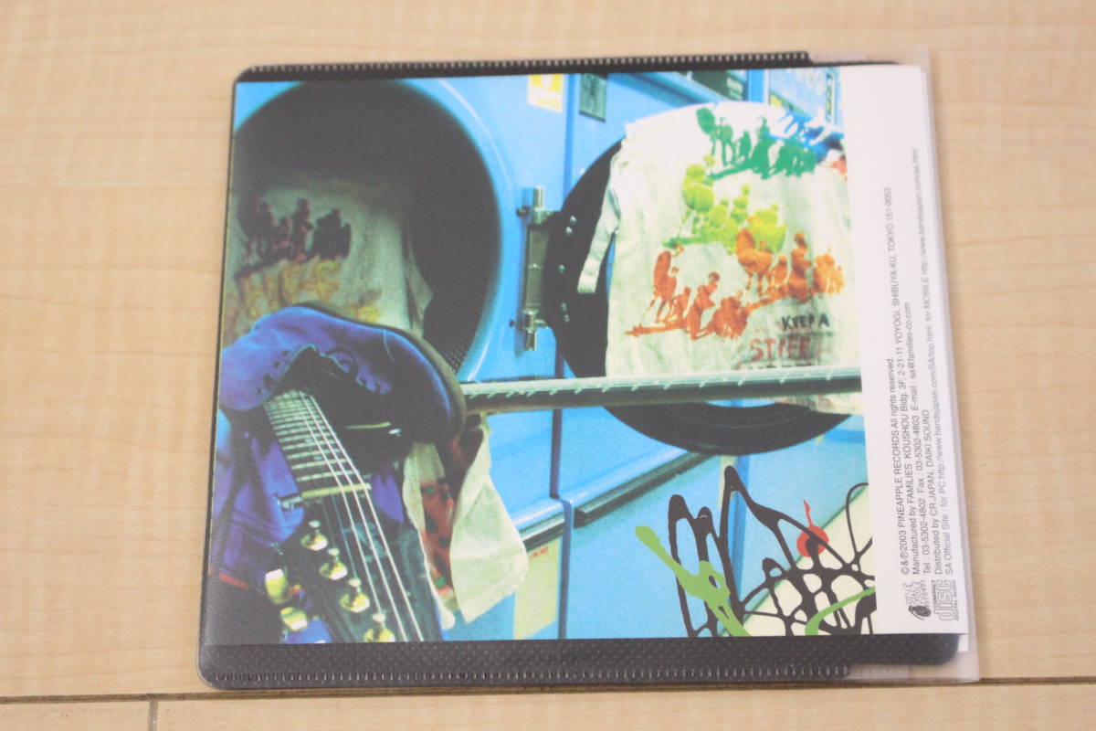 SA / STIFF UPPER LIP CD 元ケース無し メディアパス収納の画像2