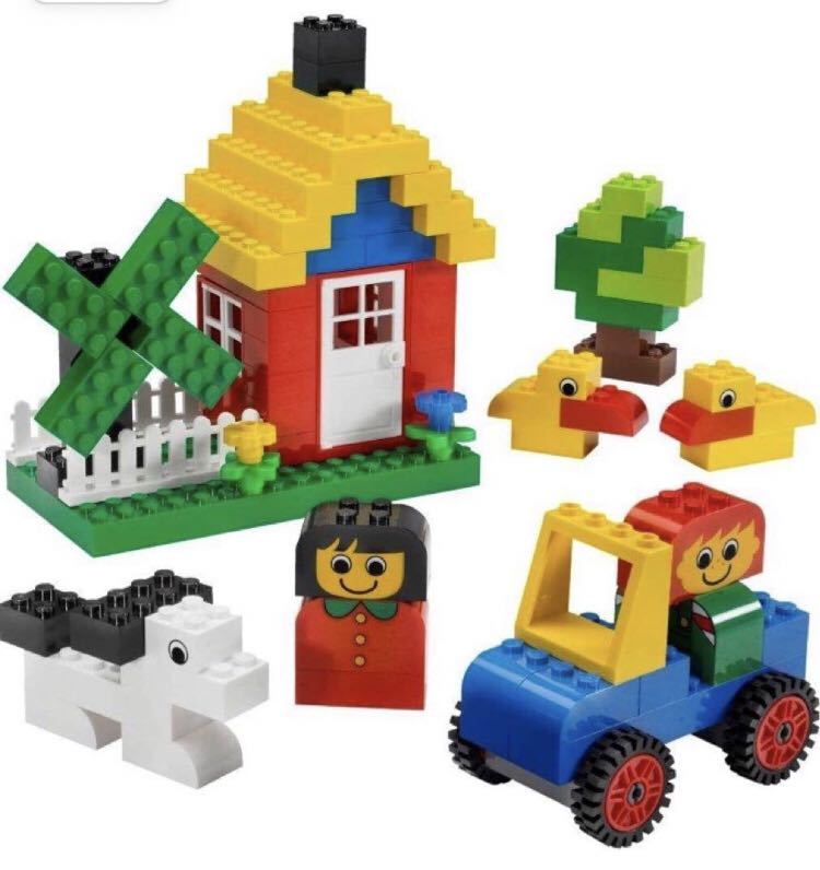 LEGO Lego red bucket basic set valuable rare ultra rare production end 7616