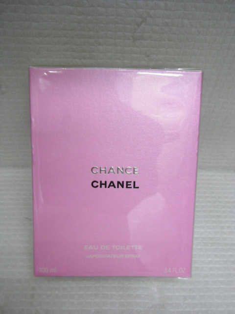 新品未開封品 CHANEL シャネル CHANCE チャンス オードトワレ 100ml 香水 定形外郵便全国一律510円 B3-a_画像1