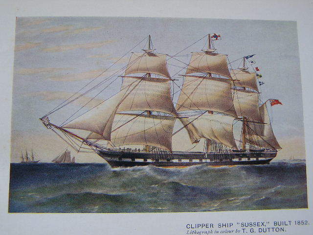 Old Ship Prints 帆船版画集　英国　1927年刊 （帆船の歴史絵巻）_画像10