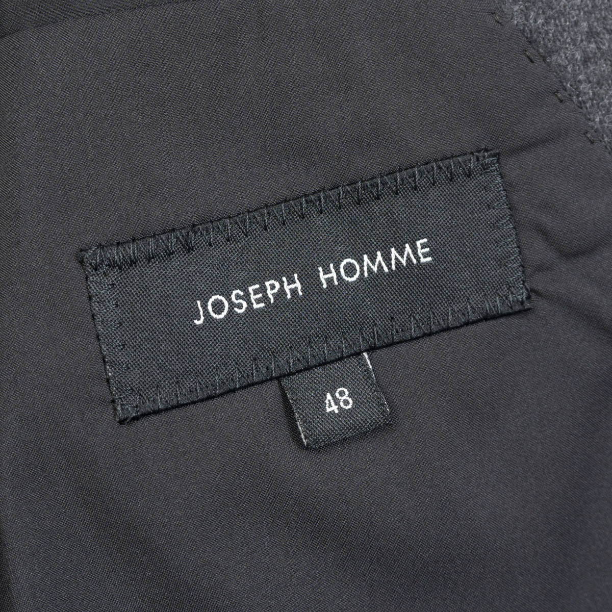 気品あるフランネルジャケット『JOSEPH HOMME』48(C92~98) グレー 秋冬 テーラード ジョセフオム メンズ 管理1116_画像5