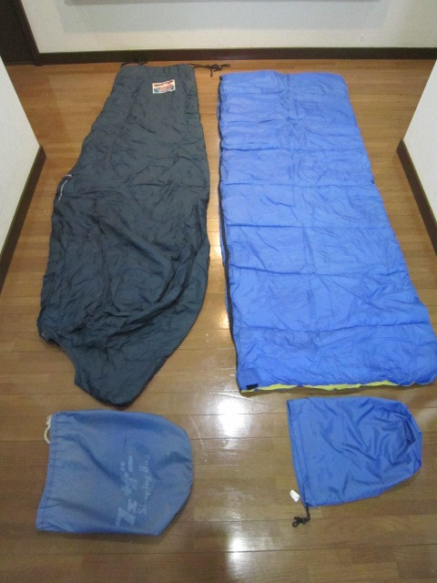 SLEEPING BAG 寝袋　ハークス　他１つ　寝袋２本セット