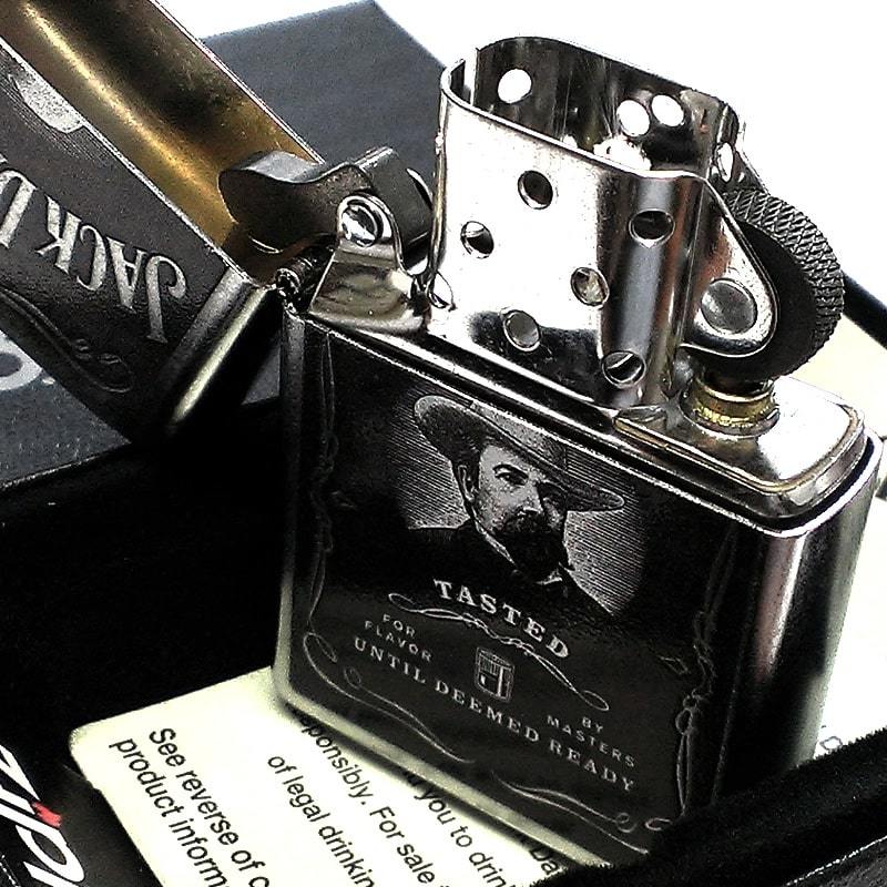 ジッポ JACK DANIEL'S ZIPPO ライター シルバー かっこいい ジャックダニエル ロゴ アメリカテネシー州 お酒 テネシーウイスキー_画像4