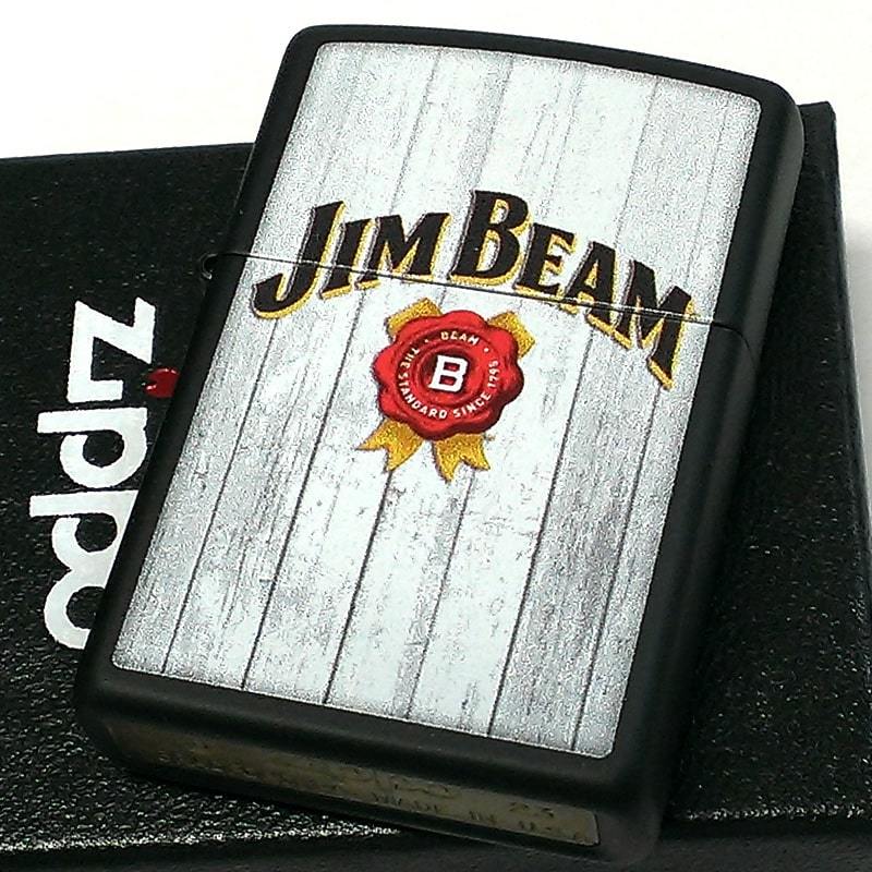 ZIPPO ライター JIM BEAM ジムビーム ジッポ ロゴ お酒 アメリカケンタッキー州 バーボンウイスキー かっこいい おしゃれ バー
