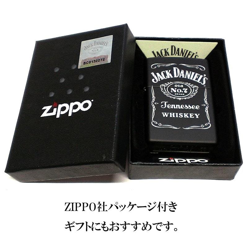 ジッポ ライター ZIPPO ジャックダニエル マットブラック 艶消し JACK DANIELS かっこいい ロゴ 黒 おしゃれ 渋い メンズ_画像5