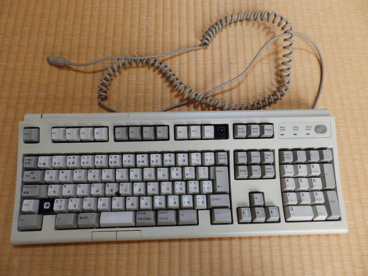 IBM キーボード　5576-C01　Japanese Keyboard / TrackPoint Ⅱ　PS2接続　使用出来るもジャンク扱い_画像1