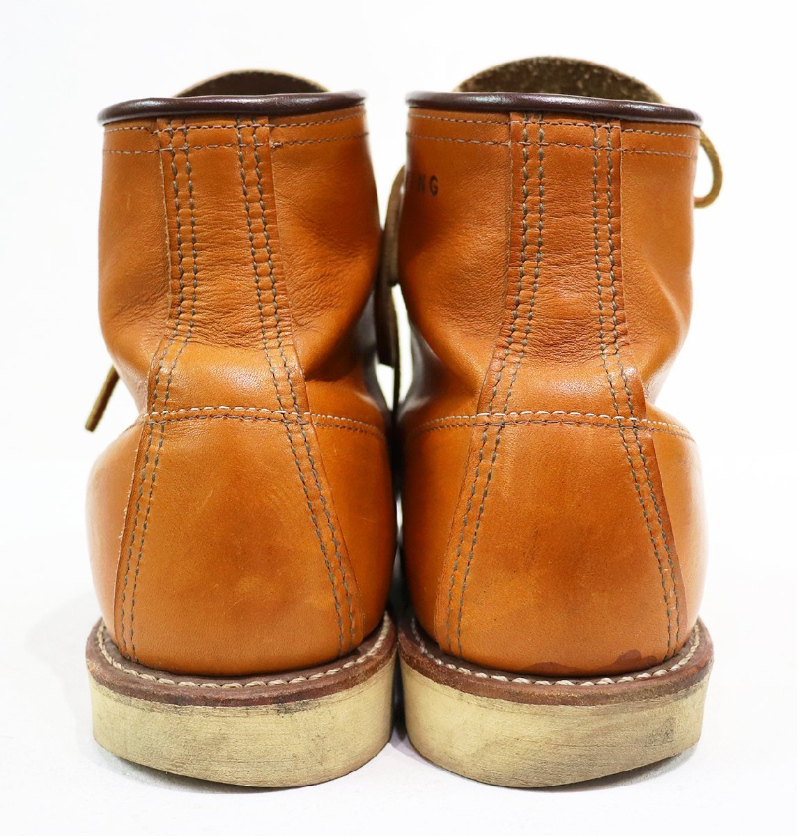 Red Wing (レッドウィング) #9875 Irish Setter 6 Moc / ゴールドラセット アイリッシュセッター 2011年USA製 犬タグ GOLD RUSSET size9E_画像5