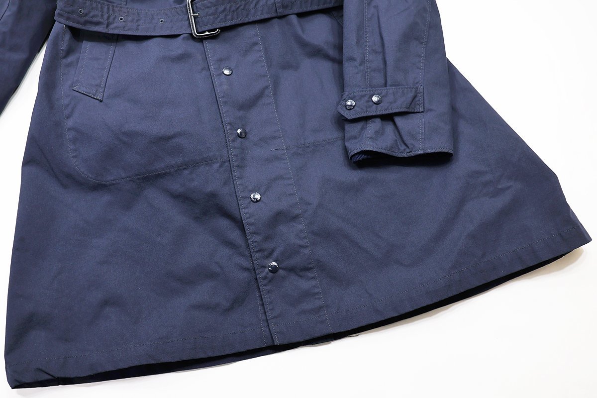 Engineered Garments ( engineered garment ) Riding Coat - Nyco Ripstop /lai DIN gko- trip Stop beautiful goods navy size S